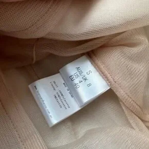 NWT Bronx and Banco ANNA White Mini sz 4 Dress Tulle Rhinestone Small NEW Bridal - Picture 8 of 11